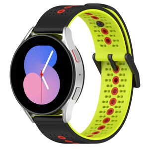 Silikon Armband 20mm Uhrenarmband f�r Samsung Galaxy Watch 4 5 Classic Pro Loop