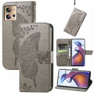 Schutzh�lle Handyh�lle f�r Motorola Edge 30 Fusion Case Cover Kartenfach