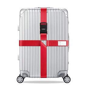 Koffergurt Kreuz Gep�ckgurt Kofferband Zahlenschloss Verstellbar Gurt Koffer