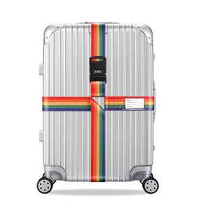 Koffergurt Kreuz Gep�ckgurt Kofferband Zahlenschloss Verstellbar Gurt Koffer