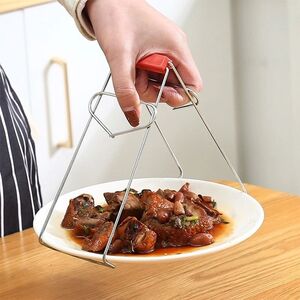 Edelstahl Teller Greifer