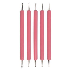 5er Nagel Punktierstift Set Doppelseitig Punktierung Werkzeug DIY Nagel Desing