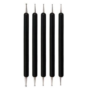 5er Nagel Punktierstift Set Doppelseitig Punktierung Werkzeug DIY Nagel Desing