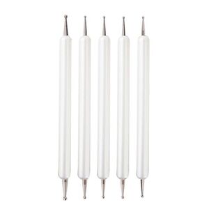 5er Nagel Punktierstift Set Doppelseitig Punktierung Werkzeug DIY Nagel Desing