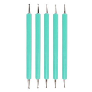 5er Nagel Punktierstift Set Doppelseitig Punktierung Werkzeug DIY Nagel Desing