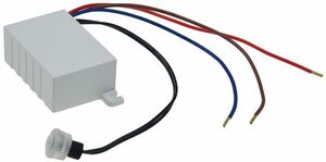 Dmmerungs-Schalter fr Decken-Einbau 230V/50Hz, 10A, externer Sensor, IP44