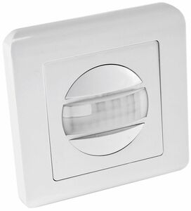 Unterputz PIR-Bewegungsmelder 160- Pro LED geeignet, 2-Draht Technik, wei�