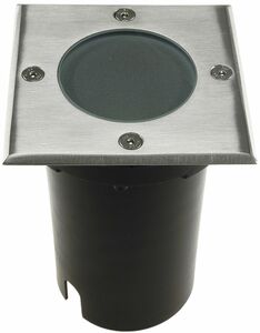 Bodenleuchte BEL Uni Q 10x10x14cm, IP65, GU10 Fassung, 4eckig