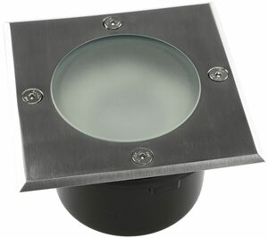 Bodenleuchte BEL GX53 Q, 4eckig 12x12x7cm, IP65, GX53 Fassung