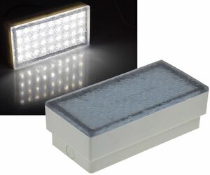 LED Pflasterstein BRIKX 20 neutralwei� 20x10x7cm, 180lm, IP67, 230V