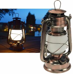 LED Camping Laterne CT-CL Copper xH 12x23,5cm, 4x AA, warmwei�, dimmbar