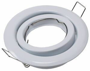 Decken-Einbaustrahler SR90 wei schwenkbar, 98mm, fr 50mm Lampen