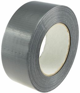 Gewebe-Klebeband / Gewebeband silber Naturkautschuk-Kleber, 48mm x 50m