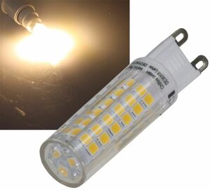 LED Stiftsockel G9, 6W, 540lm 3000k, 330-, 230V, warmwei