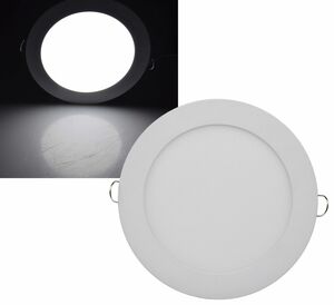 LED Licht-Panel QCP-17R,  17cm 230V, 12W, 870 Lumen,4200K / neutralwei
