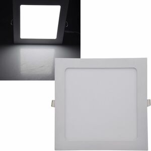 LED Licht-Panel QCP-22Q, 22,5x22,5cm 230V, 18W, 1340 Lumen,4200K /neutralwei