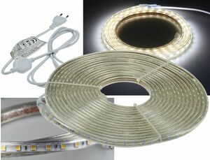 LED-Stripe Ultra-Bright 230V, 10m 630 Lumen/Meter, wei