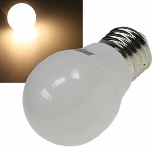LED Tropfenlampe E27 T25 SMD warmwei 14 SMD LEDs, 3000k, 220lm, 230V/3W, 45mm