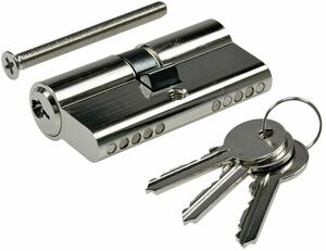 Schlie�zylinder 60mm (30+30mm) Profil-Zylinder, 3 Bartschl�ssel