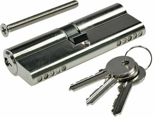 Schlie�zylinder 80mm (40+40mm) Profil-Zylinder, 3 Bartschl�ssel