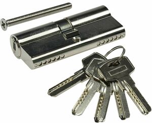 Schlie�zylinder 70mm (35+35mm) Profil-Zylinder, 5 Sicherheits-Schl�ssel