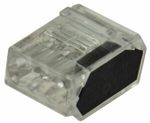 Steckbare Dosenklemmen, 50er Pack 1-polig, 3 Klemmstellen, 1-2,5mm�