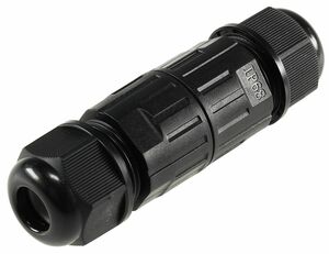 3 polige Dosenmuffe- / Verbinder, IP68 230V, wasserdicht, f�r z.B. Erdkabel