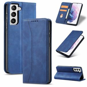 Handy Hlle Schutz Tasche fr Samsung Galaxy S21 Plus Cover Wallet Etui Blau