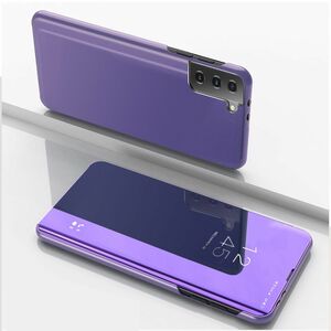 Samsung Galaxy S21 Handyh�lle Schutztasche 360 Grad Mirror Cover Violett