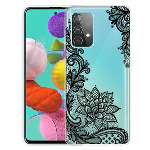 Samsung Galaxy A32 5G Handyh�lle Ultra D�nn Schutzcase Cover Lotusblume Transparent