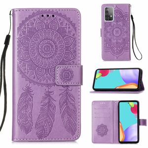 Samsung Galaxy A52 4G / 5G Handyh�lle Schutztasche Case Cover Traumf�nger Violett