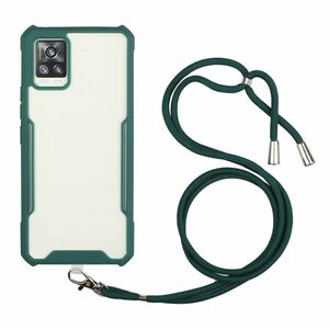 Handykette f�r Samsung Galaxy A72 5G - Smartphone Necklace H�lle mit Band - Schnur mit Case zum umh�ngen in Gr�n