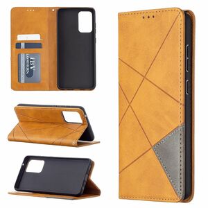 Samsung Galaxy A72 5G Handyh�lle Schutztasche Case Cover Klapptasche Gelb