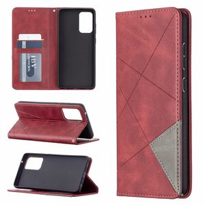 Samsung Galaxy A72 5G Handyh�lle Schutztasche Case Cover Klapptasche Rot