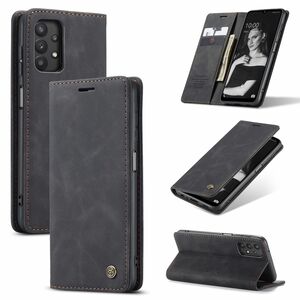 Handy H�lle Schutz Tasche f�r Samsung Galaxy A32 5G Cover Wallet Etui Schwarz
