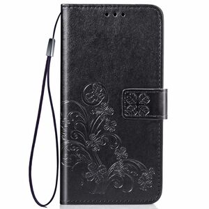 Nokia 2.2 Handy H�lle Schutz Tasche Cover Flip Case Kartenfach Schwarz