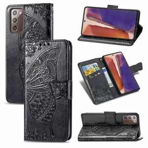Handyh�lle f�r Samsung Galaxy Note 20 Schutztasche Wallet Cover 360 Case Etuis Schwarz