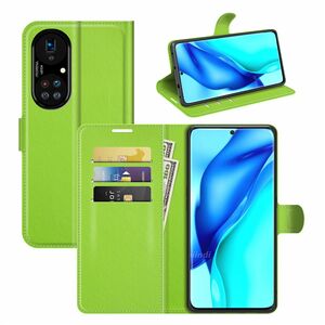 Handyh�lle f�r Huawei P50 Pro Schutztasche Wallet Cover 360 Case Etuis Gr�n