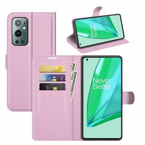 Handyh�lle f�r OnePlus 9 Pro Schutztasche Wallet Cover 360 Case Etuis Rosa