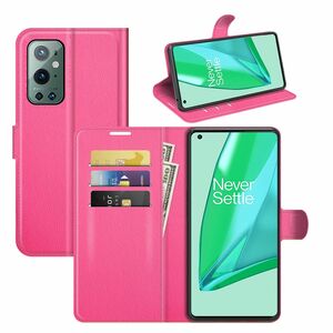 Handyh�lle f�r OnePlus 9 Pro Schutztasche Wallet Cover 360 Case Etuis Rosa