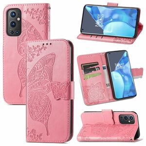 Handyh�lle f�r OnePlus 9 Pro Schutztasche Wallet Cover 360 Case Etuis Rosa