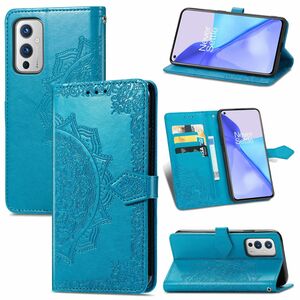 Handyh�lle f�r OnePlus 9 Schutztasche Wallet Cover 360 Case Etuis Blau