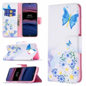 Handyh�lle f�r Nokia G20 Schutztasche Wallet Cover 360 Case Etuis Wei�