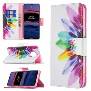Handyh�lle f�r Nokia G20 Schutztasche Wallet Cover 360 Case Etuis Wei�
