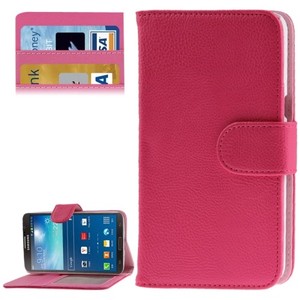 Schutzhlle Case (Flip Quer) fr Handy Samsung Galaxy Round G910 / G910S Pink