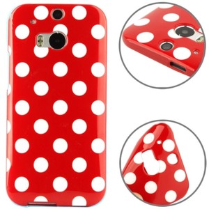 Schutzh�lle TPU Case f�r Handy HTC One M8 / M8s Rot