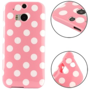 Schutzh�lle TPU Case f�r Handy HTC One M8 / M8s Rosa