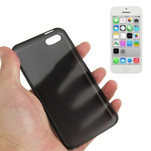 Schutzh�lle Case Ultra D�nn 0,3mm f�r Handy Apple iPhone 5C Schwarz