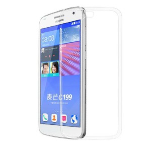 Huawei Ascend G7 Transparent Case Hlle Silikon