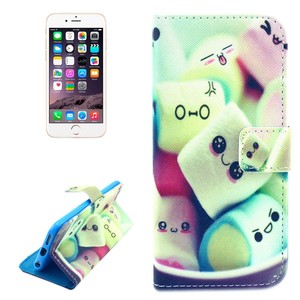 Handyh�lle Tasche f�r Handy Apple iPhone 6 Plus Marshmallow